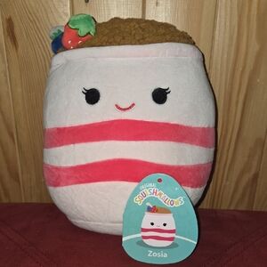 Squishmallows Zosia Pink and White Plush